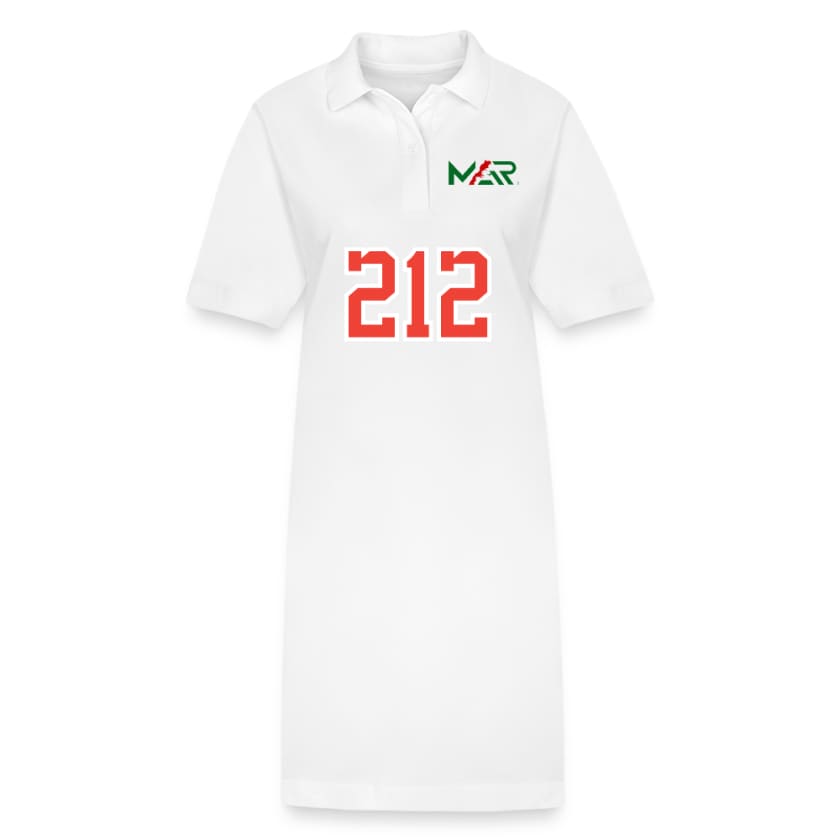 Robe polo 212 - blanc