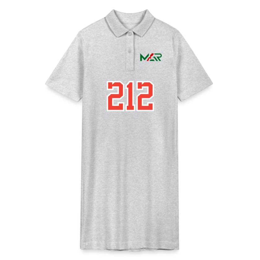 Robe polo 212 - gris chiné