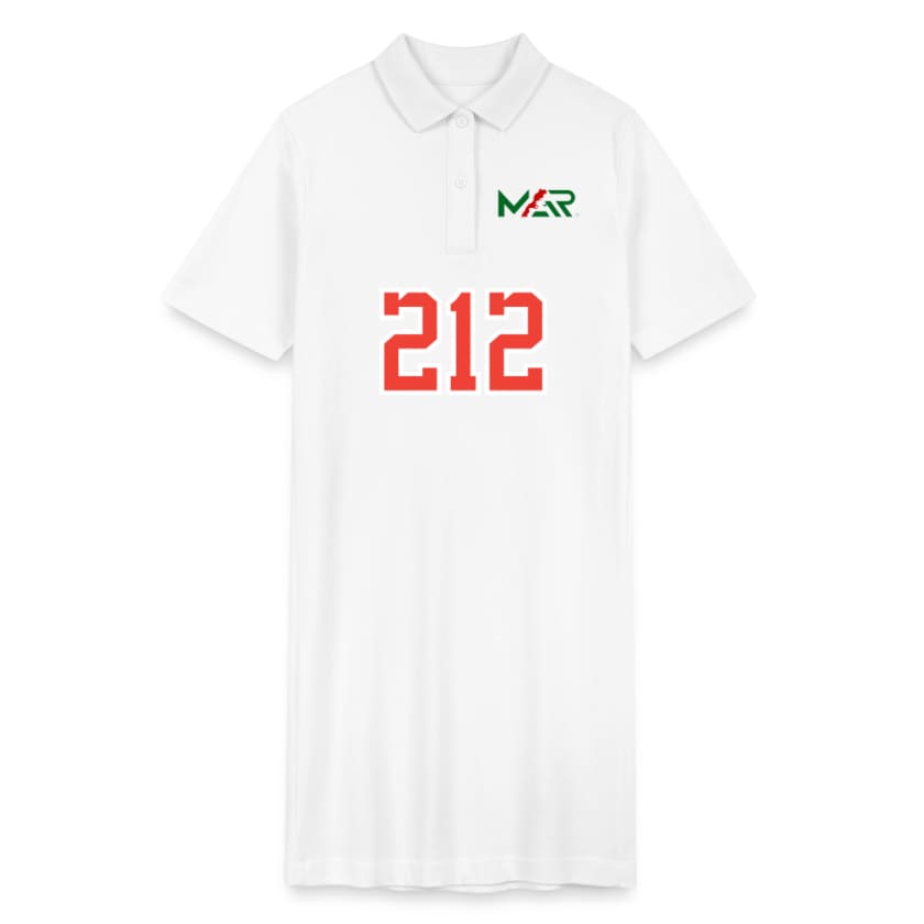 Robe polo 212 - blanc