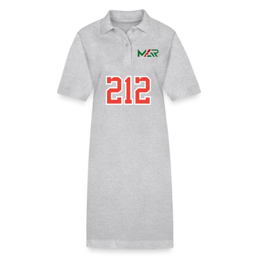 Robe polo 212 - gris chiné