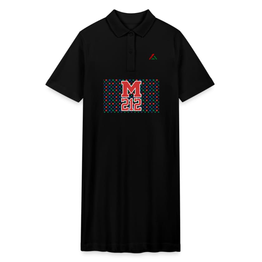 Robe polo M212 bio - noir