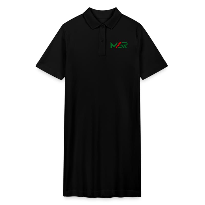 Robe polo MAR - noir