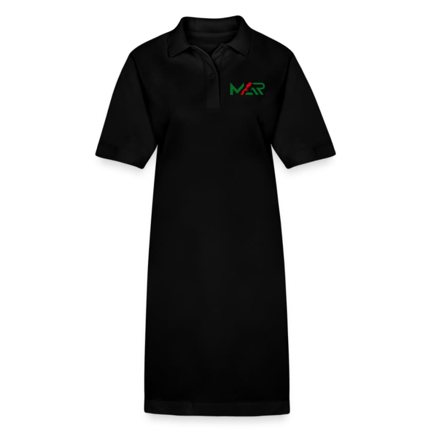 Robe polo MAR - noir