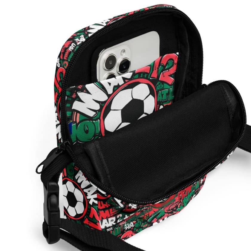 Sac à bandoulière citation foot Maroc