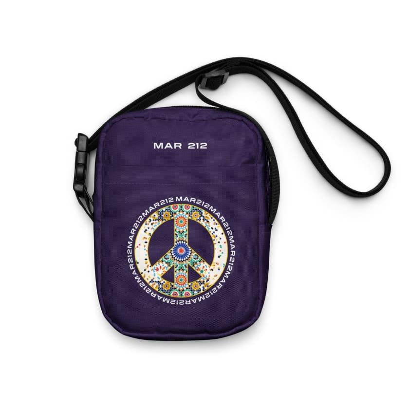 Sac à bandoulière MAR peace and love Zellige