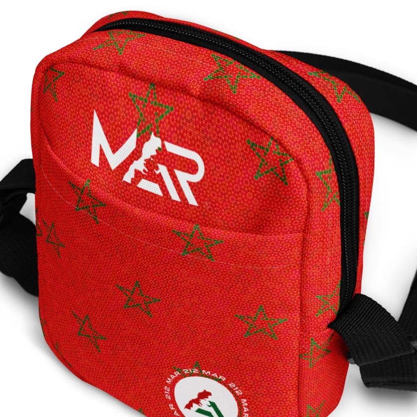 Sac à bandoulière Morocco Star rouge