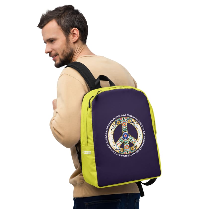 Sac à dos MAR peace and love Zellige