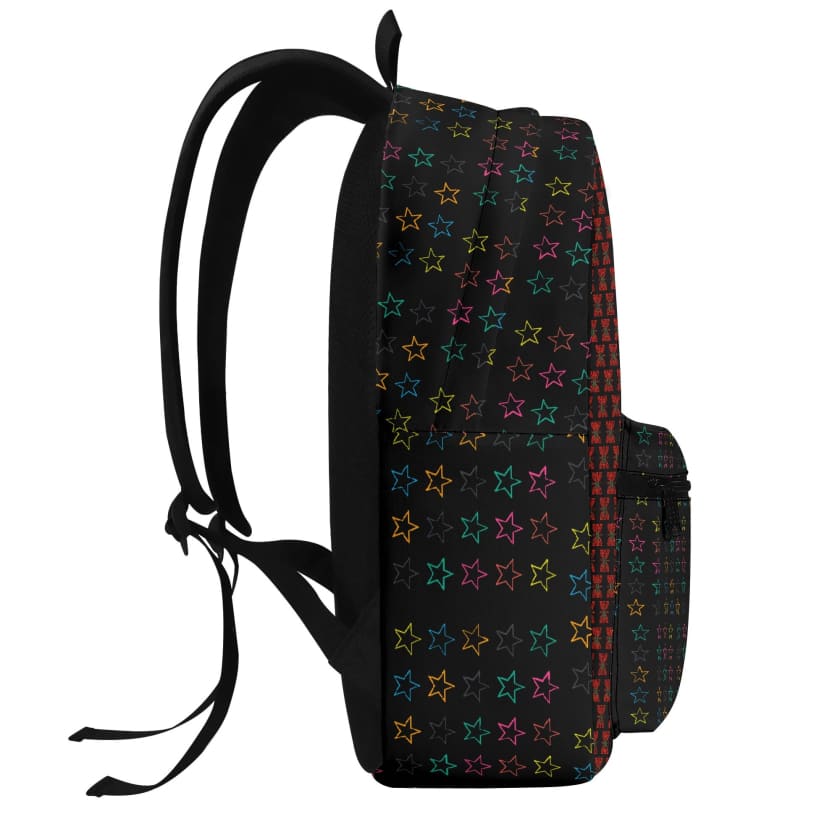 Sac à dos MAR212 vintage en polyester motif berbère marocain