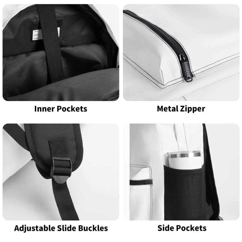 Sac à dos MAR212 vintage en polyester motif berbère marocain