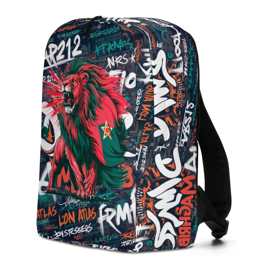 Sac à dos minimaliste Lion Morocco