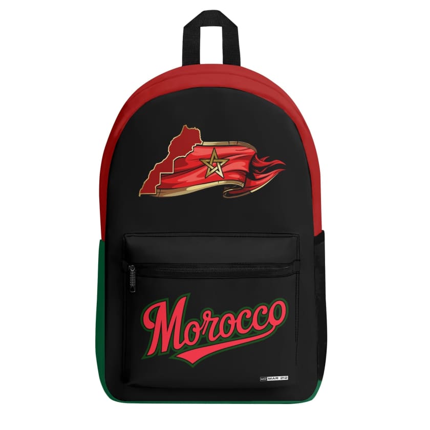 Sac à dos Morocco drapeau &amp; carte Maroc