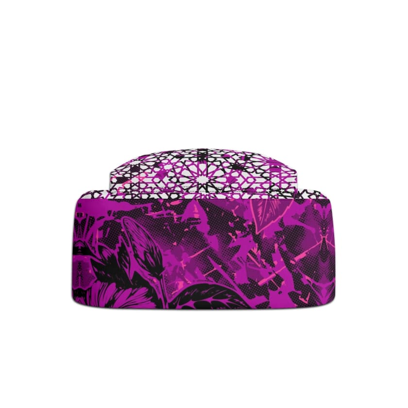 Sac à dos Morocco rose motif Zellige Marocain