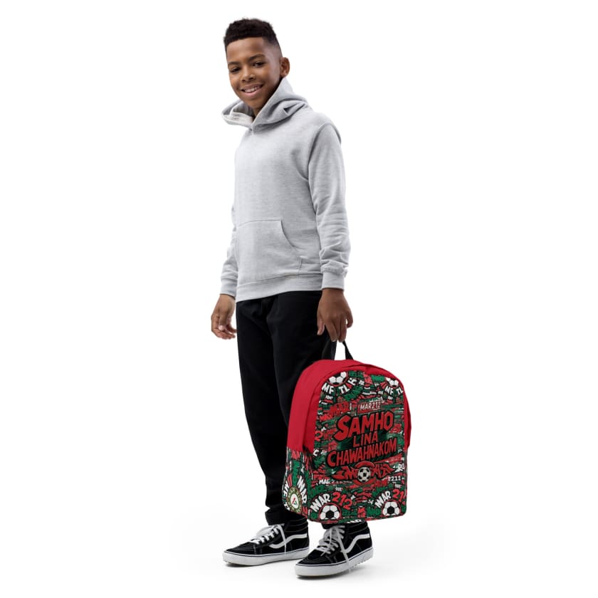 Sac à dos supporter Marocain citation foot