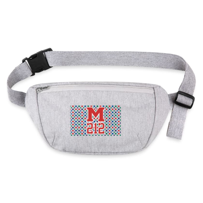 Sac banane M212 - gris chiné