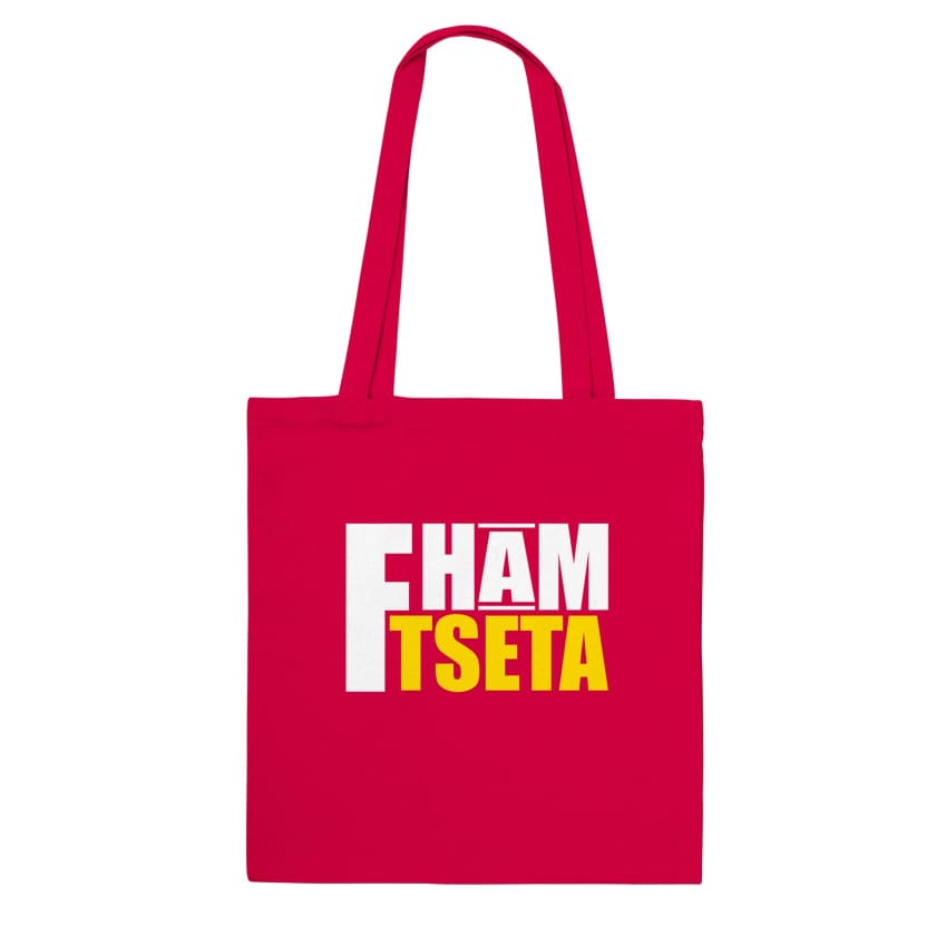 Sacs fourre-tout Tote Bag Fham Tseta citation Marocaine