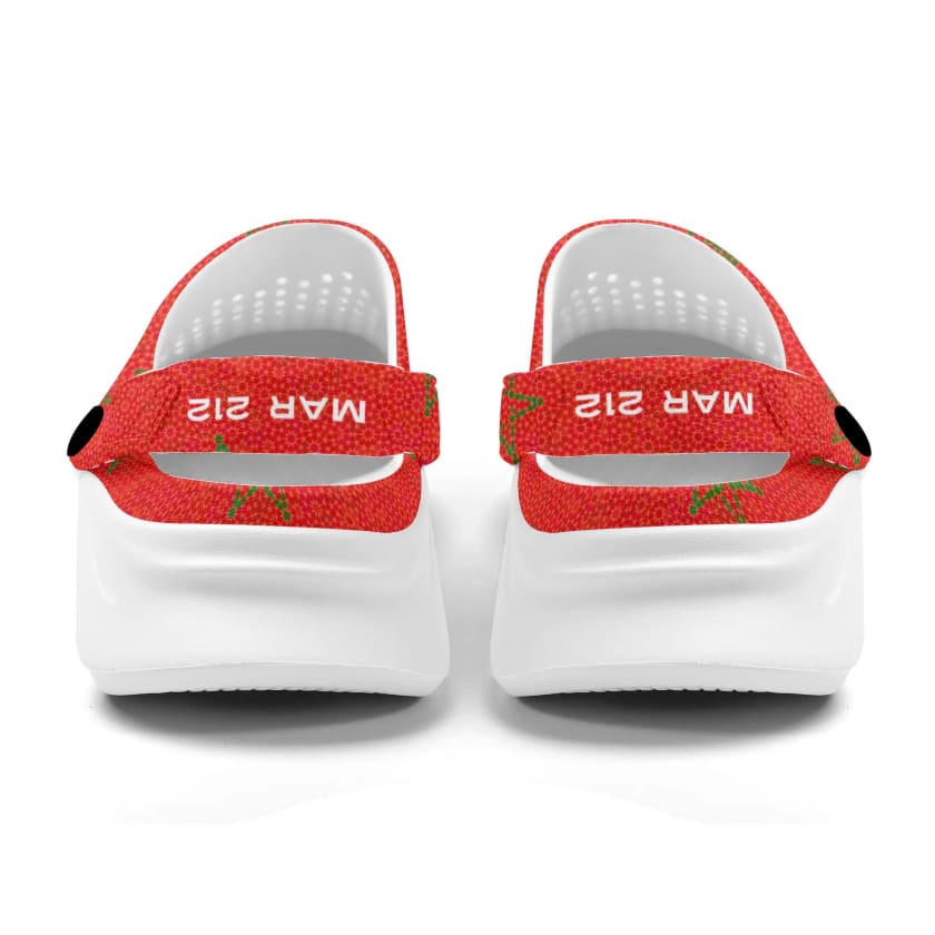 Sandales dété légères MAR212 Drapeau Maroc design