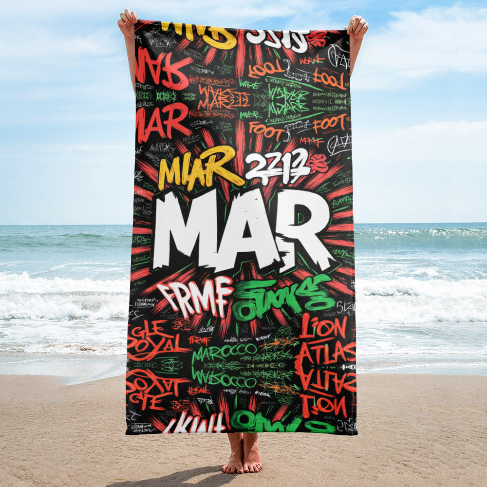Serviette de plage MAR212 Graffiti