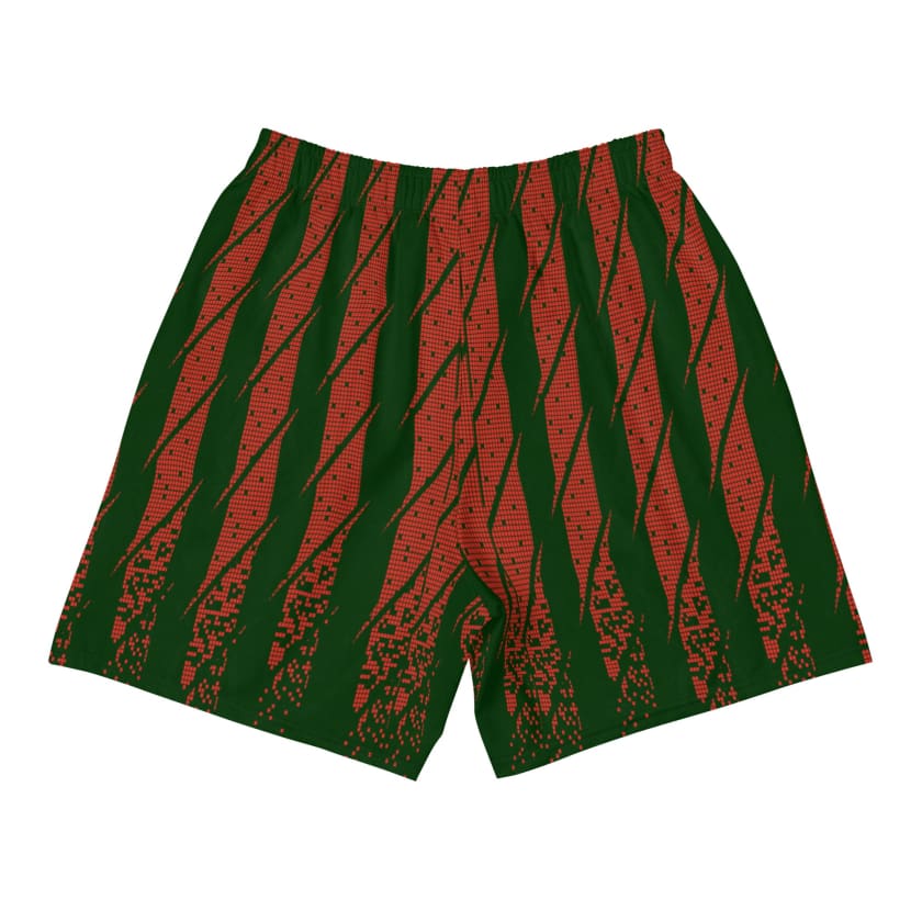 Short athlétique long Maroc vert unisexe