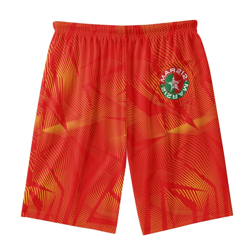 Short de plage hawaïen léger Club Berkane