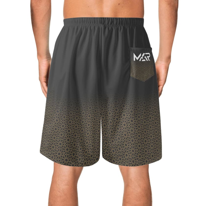 Short de plage hawaïen léger Gris sidéral CAN 2024