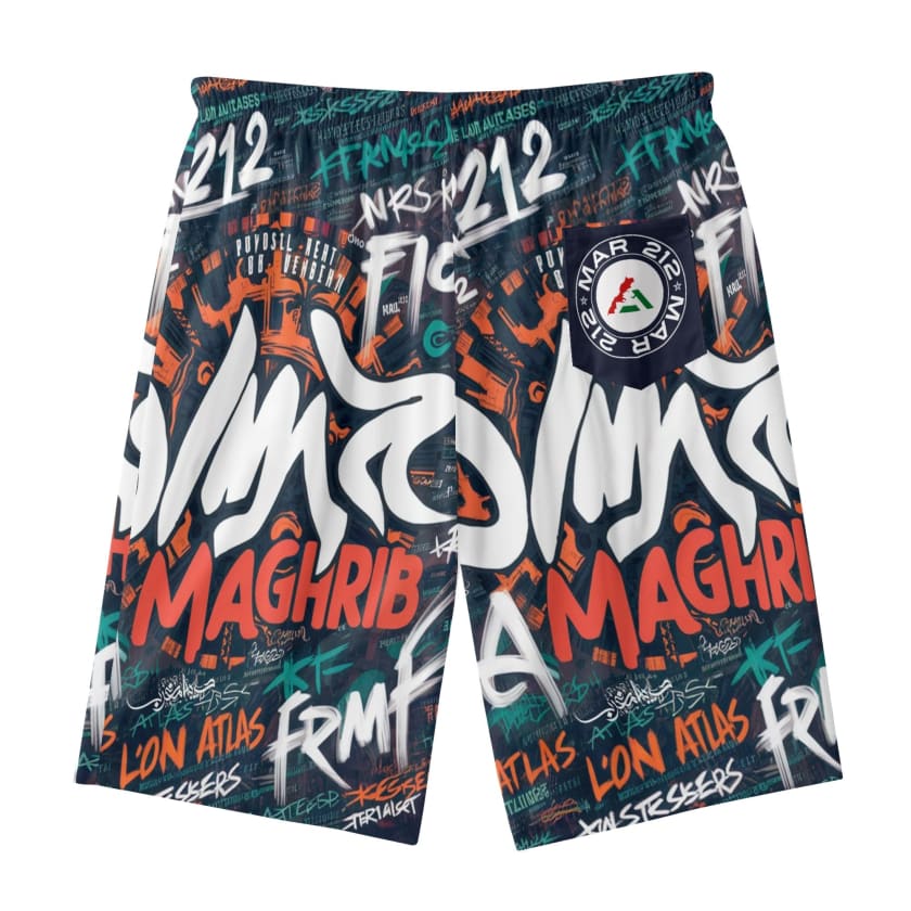 Short de plage hawaïen léger Lion Atlas