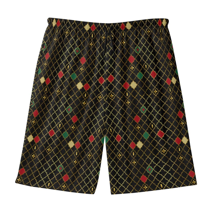 Short de plage hawaïen léger pour hommes