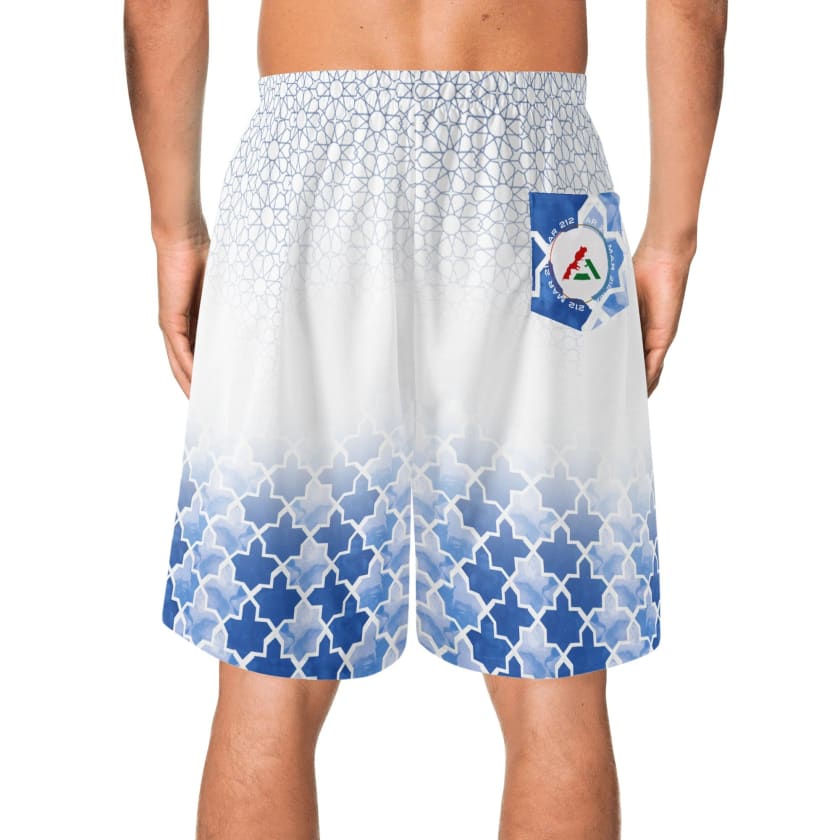 Short de plage hawaïen luxe Zellige MAR