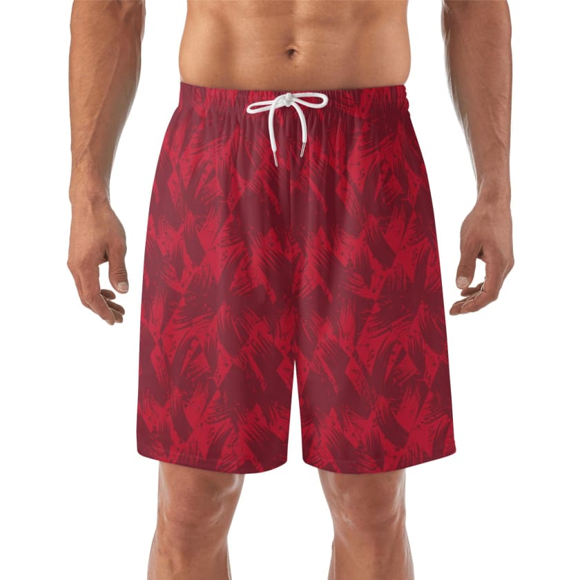 Short de plage hawaïen MAR212 léger pour hommes