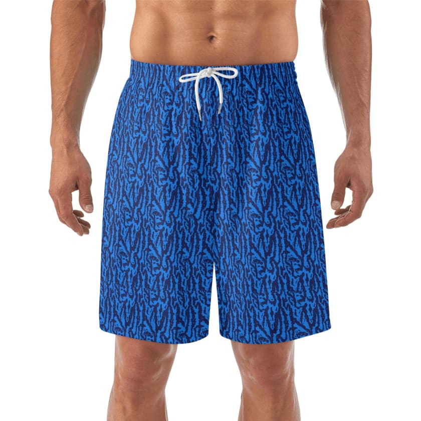Short de plage hawaïen MAR212 léger pour hommes