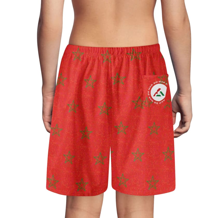 Short de plage MoroccoStar hawaïen pour enfant