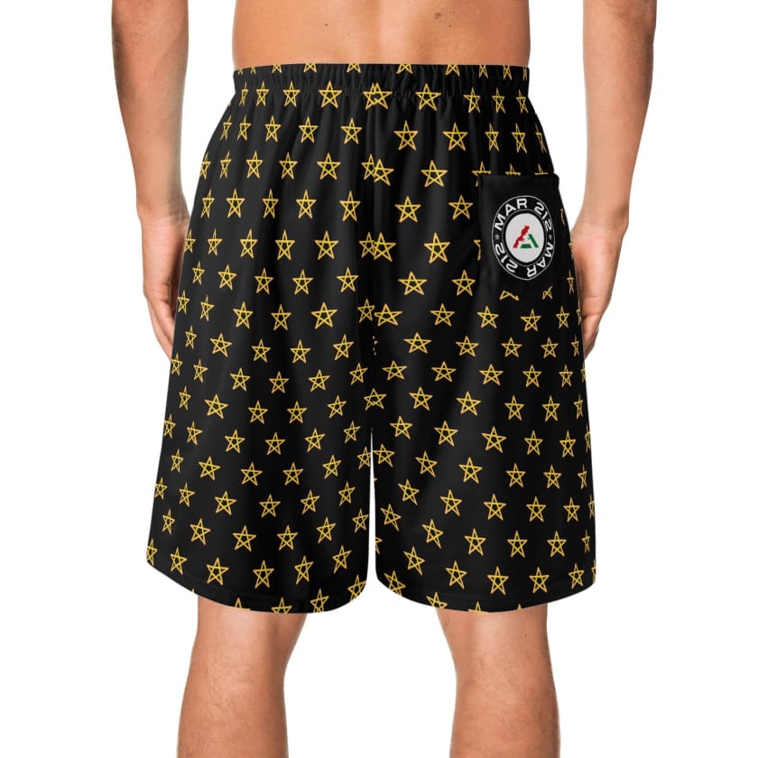 Short de plage MorocoStar hawaïen hommes