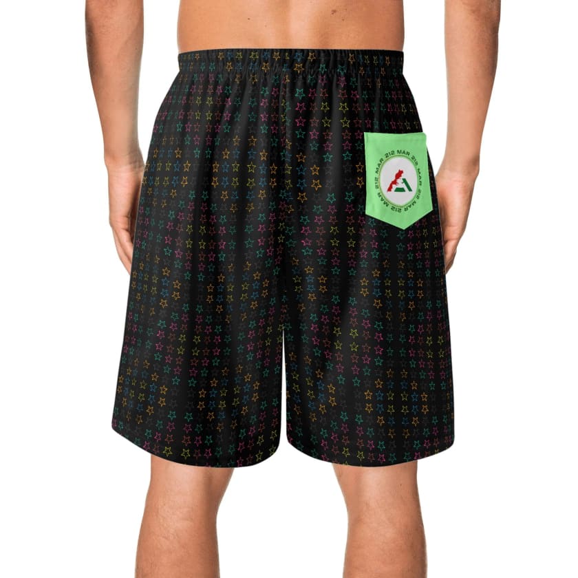 Short de plage Stars MAR hawaïen léger