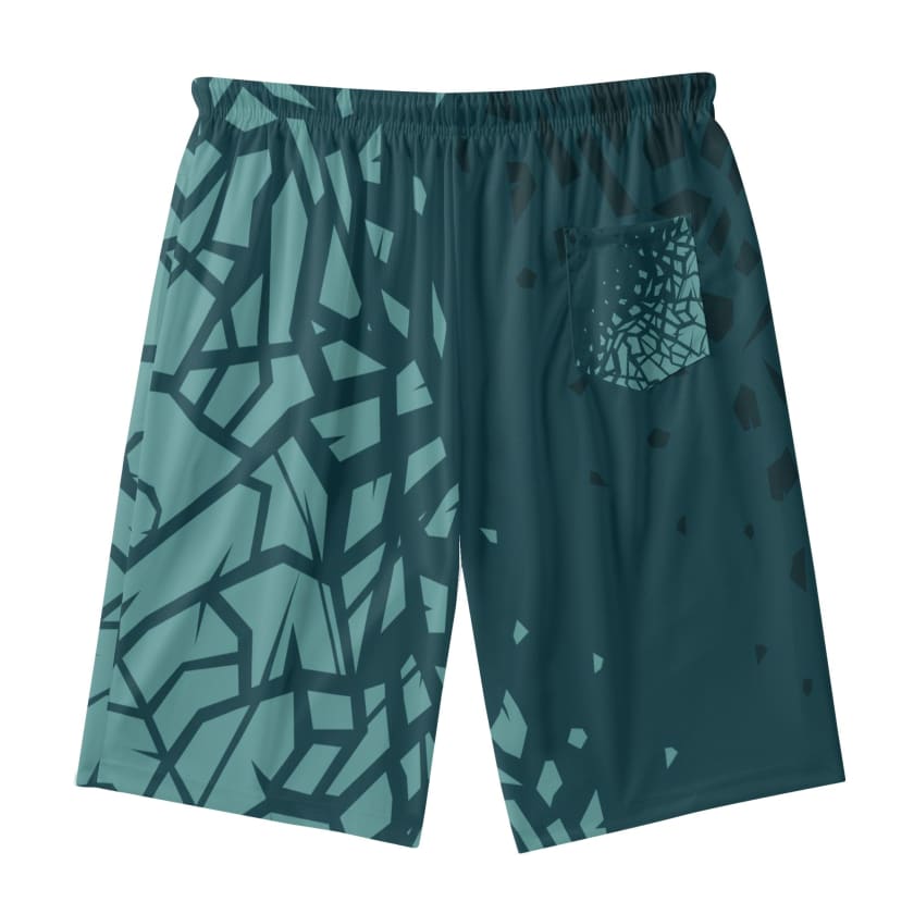 Short MAR de plage hawaïen léger pour hommes