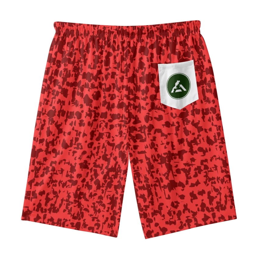 Short MAR de plage hawaïen léger pour hommes