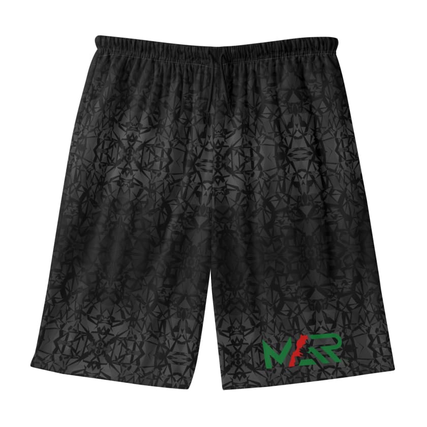 Short MAR hawaïen noir