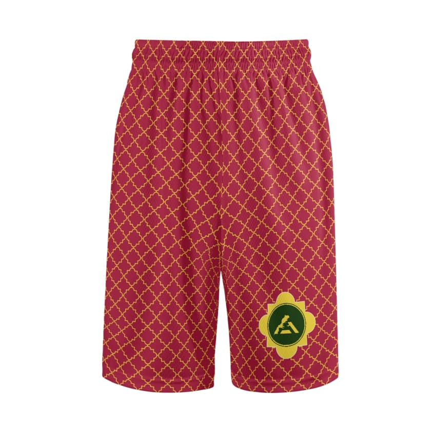 Short MAR Khzana mi-long bordeau