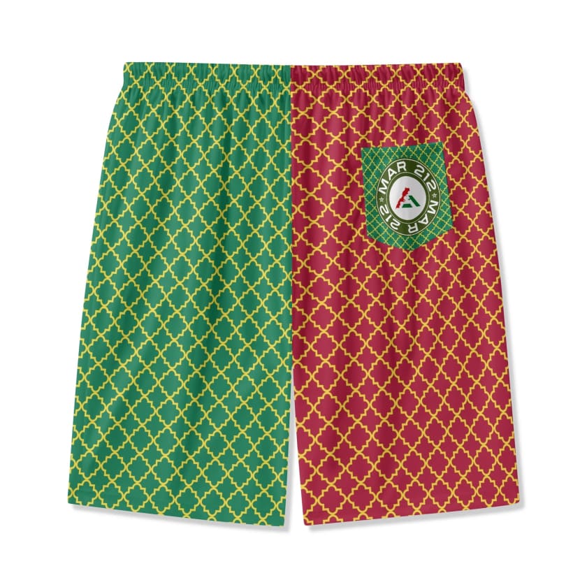 Short MAR KHZANA style hawaïen pour enfants