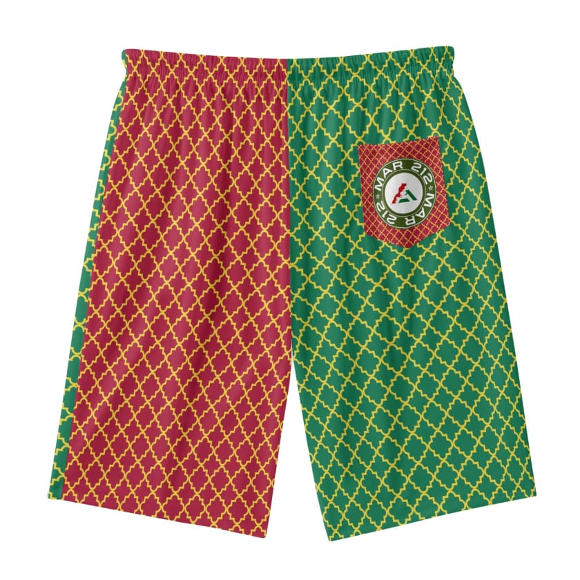 Short MAR KHZANA style hawaïen pour hommes