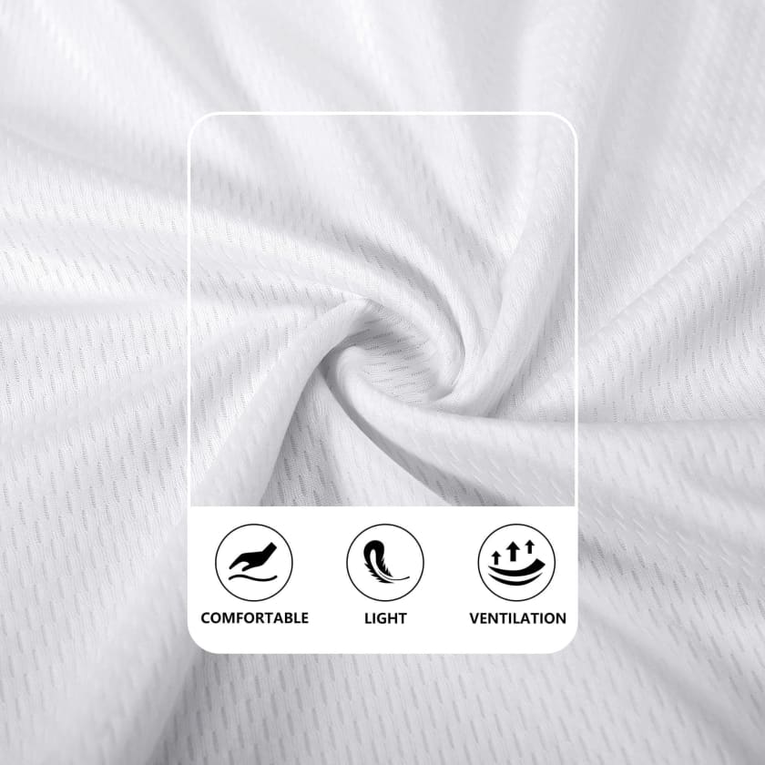 Short MAR mi-long Blanc