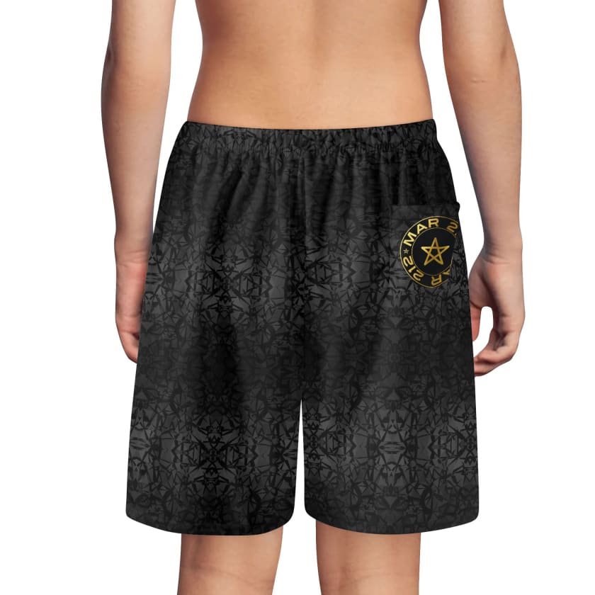 Short MAR212 noir pour enfant