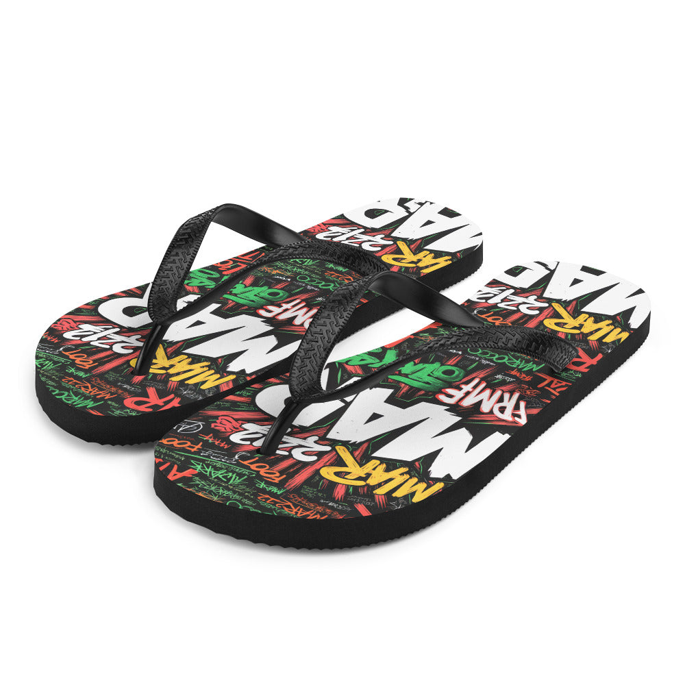 Tongs MAR212 Graffiti