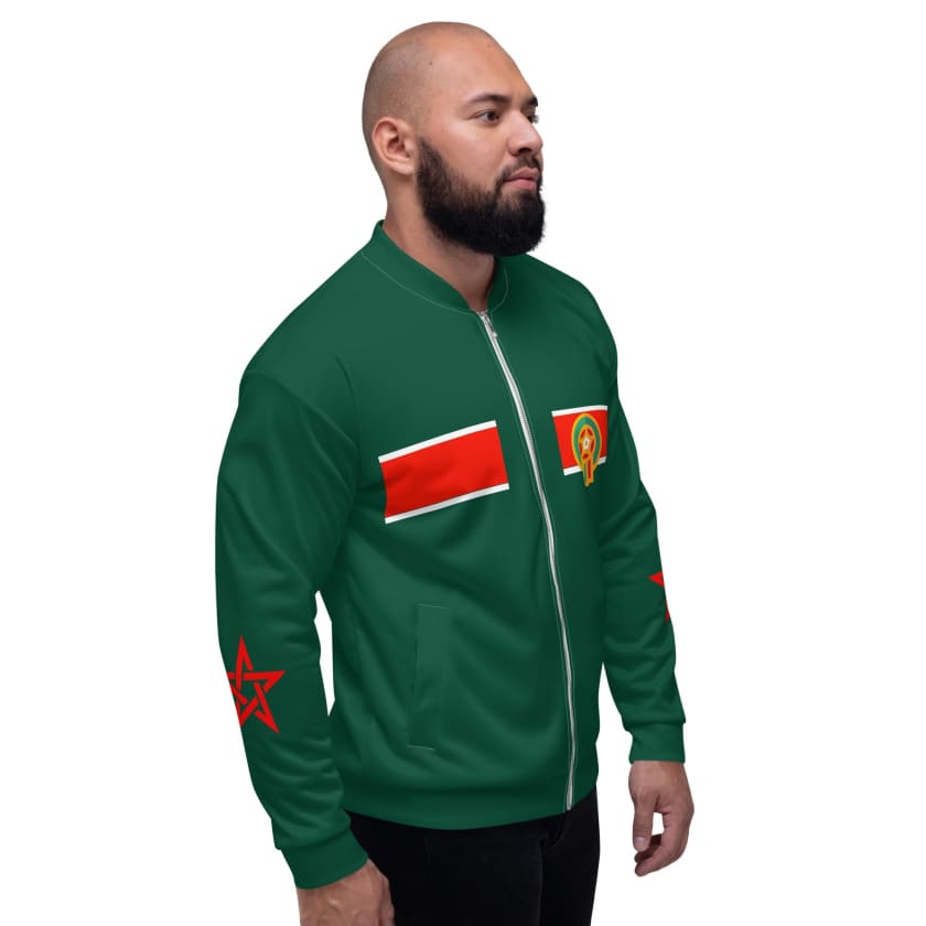 Survêtement Veste Foot Maroc personnalisé prénom + numéro