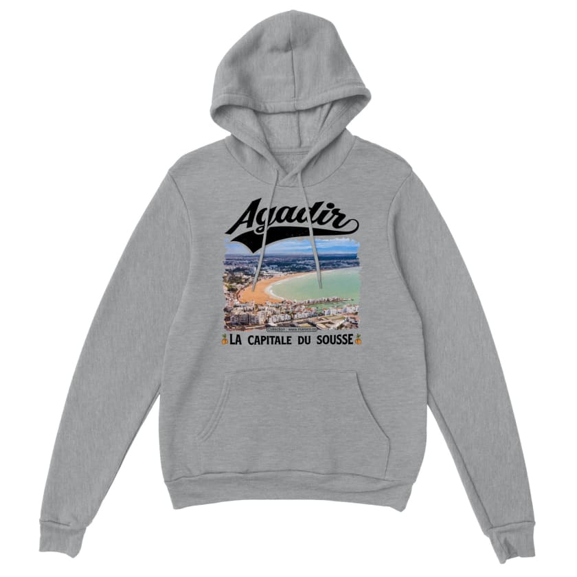 Sweat à capuche Agadir la capitale du Sousse ville du Maroc