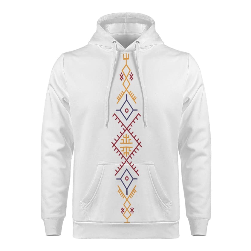 Sweat à capuche Amaziber Blanc