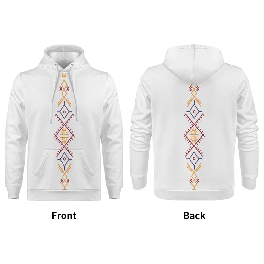 Sweat à capuche Amaziber Blanc