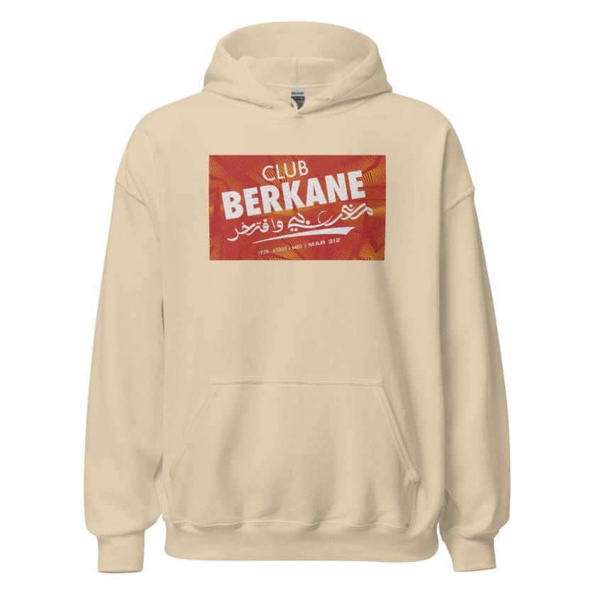 Sweat à capuche Club Berkane Brodé unisexe