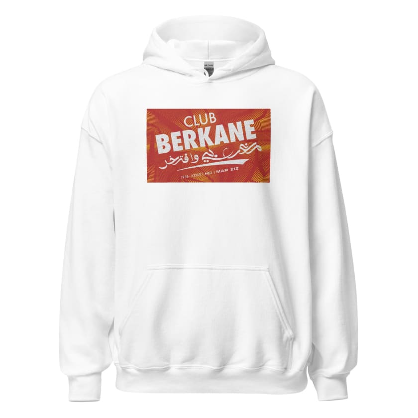Sweat à capuche Club Berkane Brodé unisexe