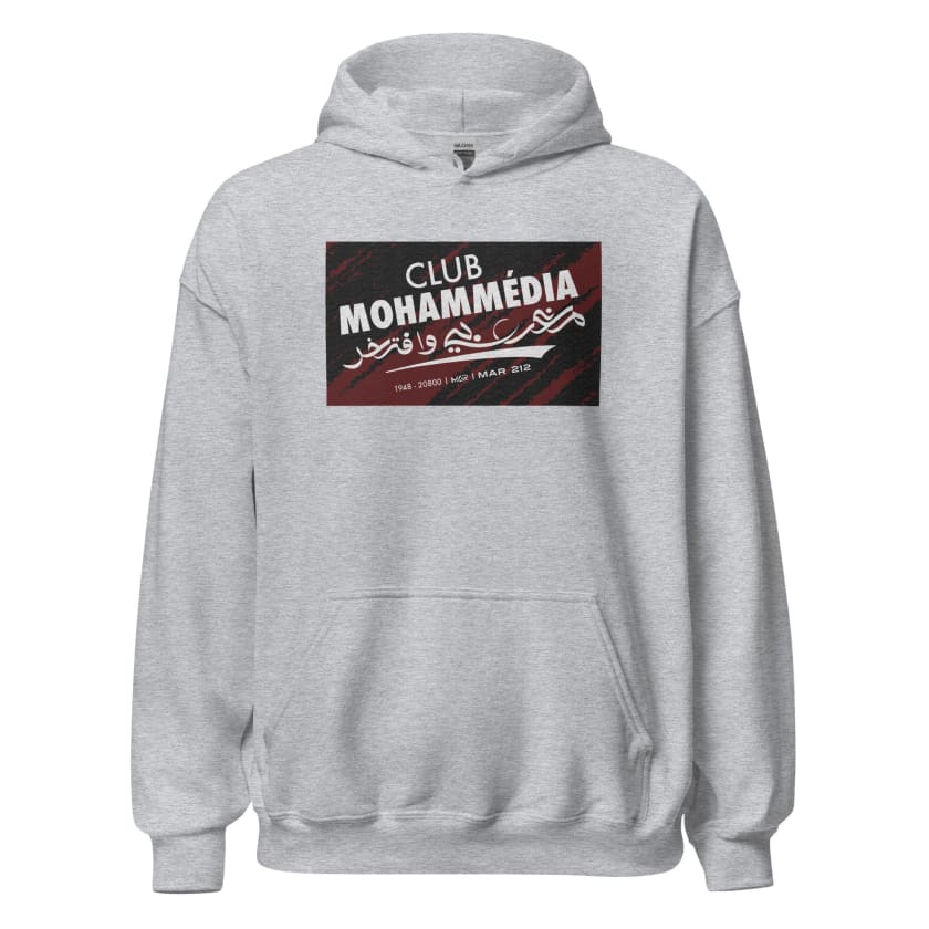 Sweat à capuche Club Mohammédia brodé