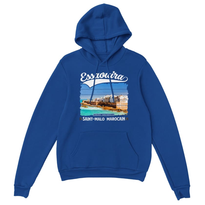 Sweat à capuche Essaouira Saint-Malo Marocain ville du Maroc