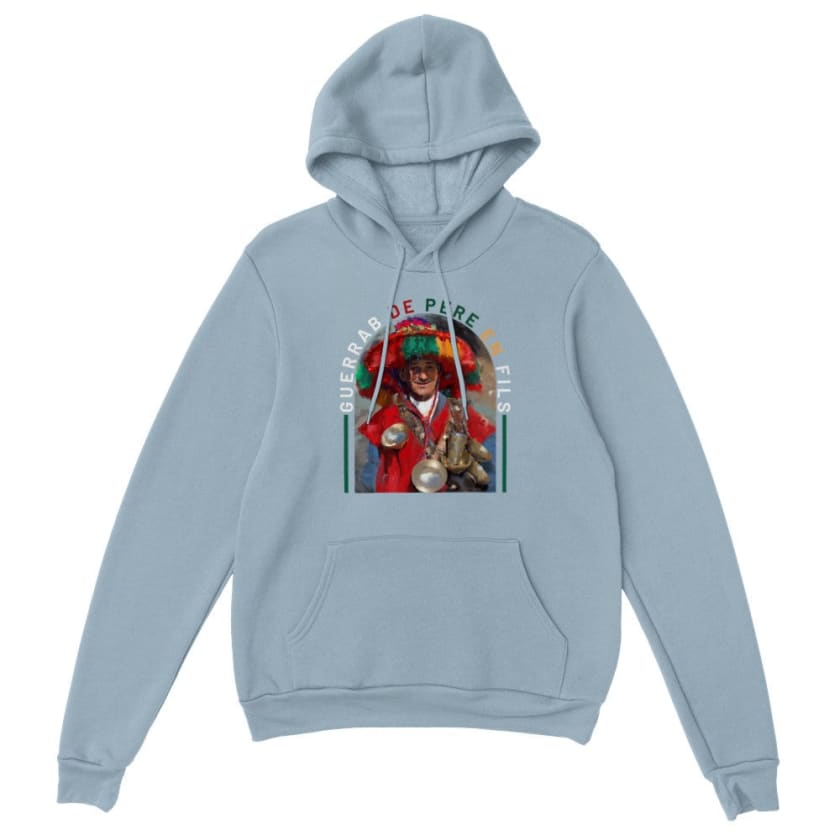 Sweat à caouche Guerrab de père en fils maroc - Light Blue /